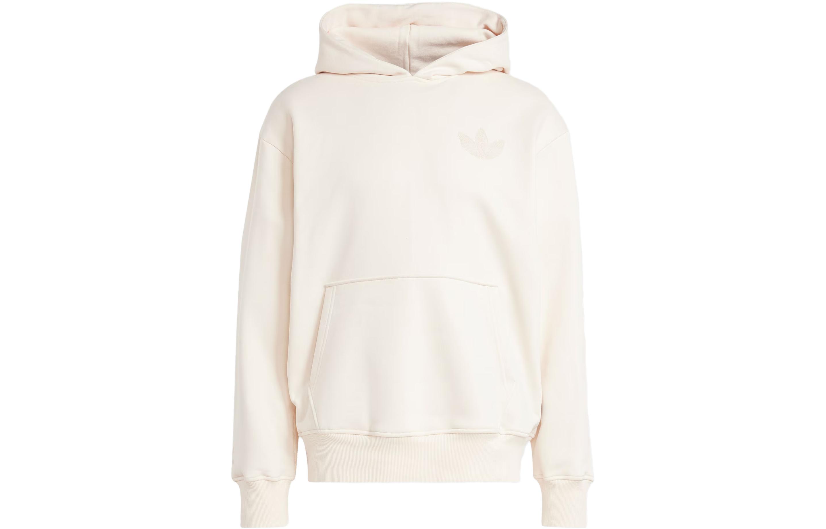 adidas Premium Graphic Hoodie Logo Print Sweatshirt Curious White IV9696