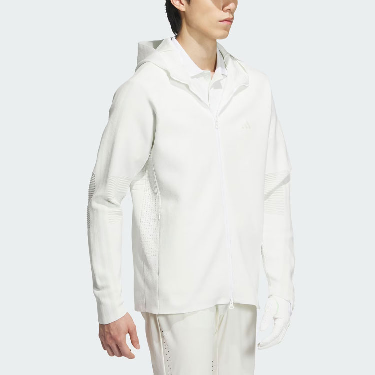 Purchase adidas Primeknit 白色高爾夫連帽外套 IN6663