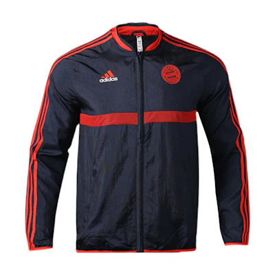 adidas Printed Logo Zip-Up Long Sleeve Jacket Black GR0696