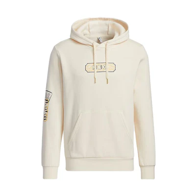 adidas Printed Pullover Hoodie Off-White HC9693