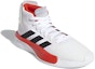 Lookbook adidas Pro Adversary Mid 2019 'White Active Red' BB9191
