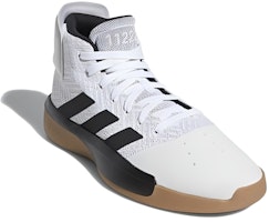 adidas Pro Adversary Mid 2019 'Putih Hitam' BB9189 Lookbook adidas Pro Adversary Mid 2019 'Putih Hitam' BB9189