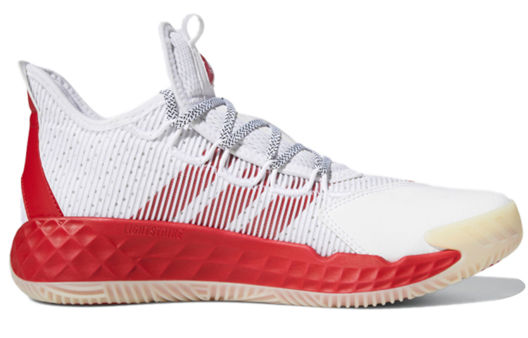 adidas Pro Boost Gca Low 'White Red' 圖 2