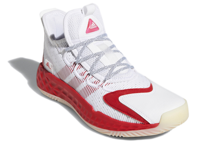 adidas Pro Boost Gca Low 'White Red' 圖 3