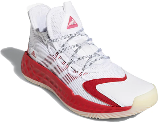 adidas Pro Boost Low ''Team Power Red'' Scarpe Rosse Prestazione Bassa FW9503 Lookbook adidas Pro Boost Low ''Team Power Red'' Scarpe Rosse Prestazione Bassa FW9503
