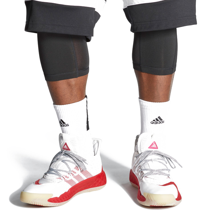 Sizing adidas Pro Boost Low ''Team Power Red'' Scarpe Rosse Prestazione Bassa FW9503