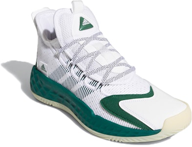 阿迪达斯 Pro Boost Low '白色深绿色' FW9504 Lookbook 阿迪达斯 Pro Boost Low '白色深绿色' FW9504