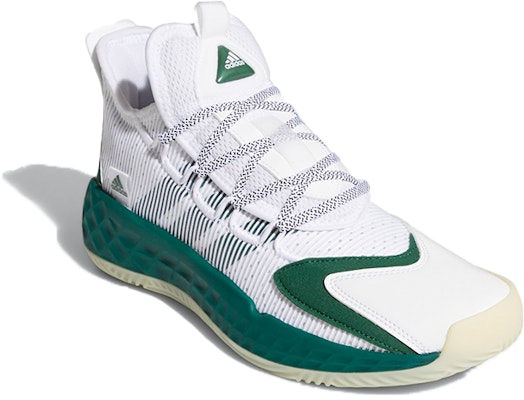 adidas Pro Boost Low 'Putih Hijau Gelap' FW9504 Lookbook adidas Pro Boost Low 'Putih Hijau Gelap' FW9504