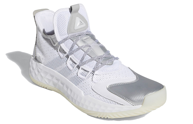 Lookbook adidas Pro Boost Low ''Wit Zilver Metallic'' FW9495