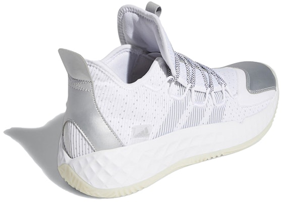 adidas Pro Boost Low 'Putih Perak Metalik' FW9495 Shop adidas Pro Boost Low 'Putih Perak Metalik' FW9495
