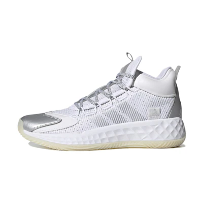 adidas Pro Boost Mid 'White Silver Metallic'
