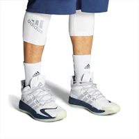 Sizing 愛迪達 Pro Boost 中筒籃球鞋 '白海軍藍' FW9515