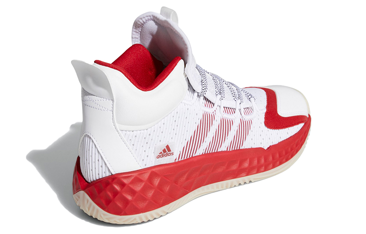 Shop adidas Pro Boost Mid Wit/Rood FW9514