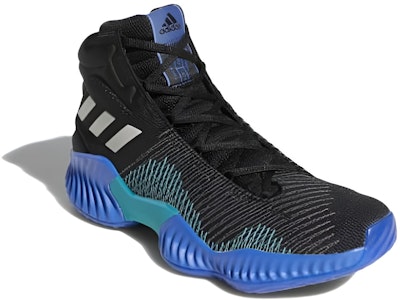 adidas Pro Bounce 2018 高筒 實戰籃球鞋 男款 黑藍 Lookbook adidas Pro Bounce 2018 高筒 實戰籃球鞋 男款 黑藍