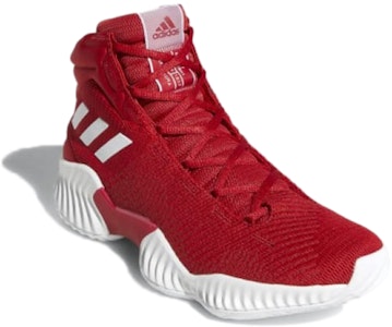 愛迪達Pro Bounce 2018耐磨中幫實戰籃球鞋紅色 Lookbook 愛迪達Pro Bounce 2018耐磨中幫實戰籃球鞋紅色