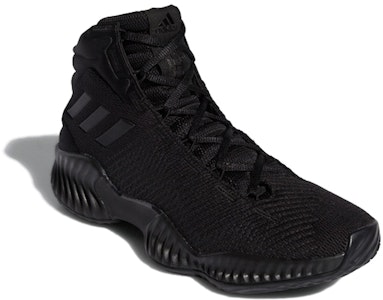 adidas Pro Bounce 2018 'Triple Black' Sepatu Hitam Penuh FW0904 Lookbook adidas Pro Bounce 2018 'Triple Black' Sepatu Hitam Penuh FW0904