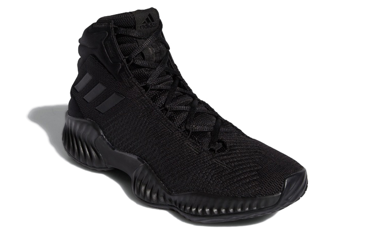 Lookbook adidas Pro Bounce 2018 'Triple Black' Sepatu Hitam Penuh FW0904