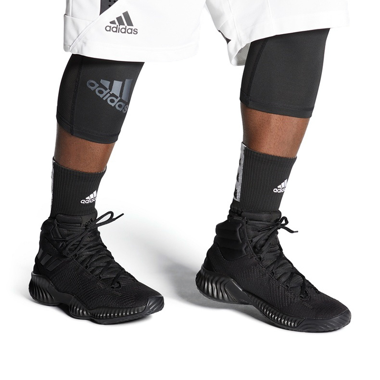 Sizing adidas Pro Bounce 2018 'Triple Black' Sepatu Hitam Penuh FW0904