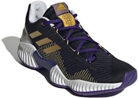 adidas Pro Bounce 2018 舒適 耐磨輕巧 低筒 籃球鞋 男女款 黑金色 Lookbook adidas Pro Bounce 2018 舒適 耐磨輕巧 低筒 籃球鞋 男女款 黑金色