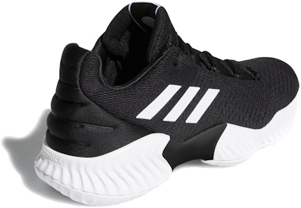 adidas Pro Bounce 2018 低筒 籃球鞋 男款 白黑色 Shop adidas Pro Bounce 2018 低筒 籃球鞋 男款 白黑色