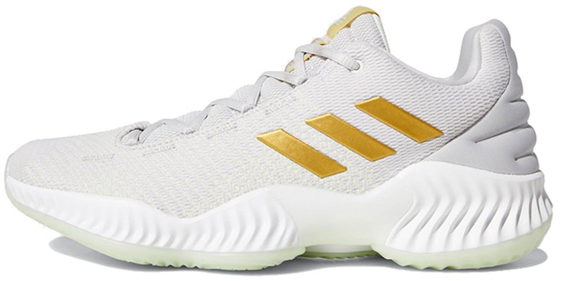 adidas Pro Bounce 2018 Low 'Grey Gold Metallic' B41863 Buy adidas Pro Bounce 2018 Low 'Grey Gold Metallic' B41863
