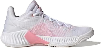 adidas Pro Bounce 2018 舒適運動 防滑耐磨 低筒 籃球鞋 男女同款 粉白色 Order adidas Pro Bounce 2018 舒適運動 防滑耐磨 低筒 籃球鞋 男女同款 粉白色