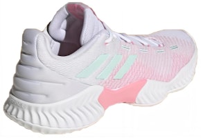 adidas Pro Bounce 2018 舒適運動 防滑耐磨 低筒 籃球鞋 男女同款 粉白色 Shop adidas Pro Bounce 2018 舒適運動 防滑耐磨 低筒 籃球鞋 男女同款 粉白色