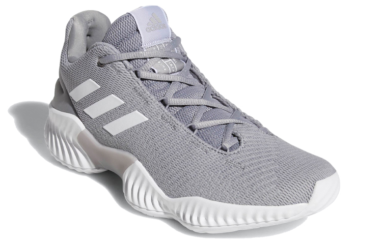 Lookbook adidas Pro Bounce 2018 Low 低幫 籃球鞋 男款 灰白