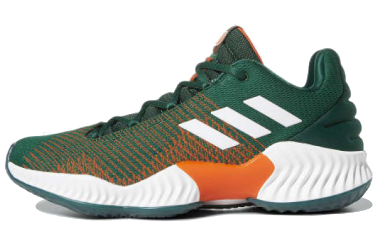 Buy adidas Pro Bounce 2018 Low ''Miami Hurricanes'' Herren Sneaker B41867