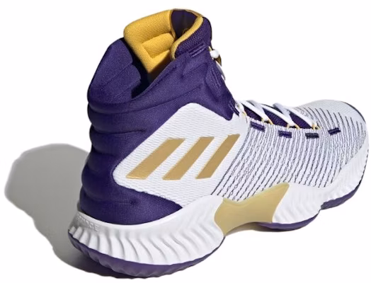 adidas Pro Bounce 2018 舒適 耐磨輕便 低筒 籃球鞋 男女款 白紫色 Purchase adidas Pro Bounce 2018 舒適 耐磨輕便 低筒 籃球鞋 男女款 白紫色