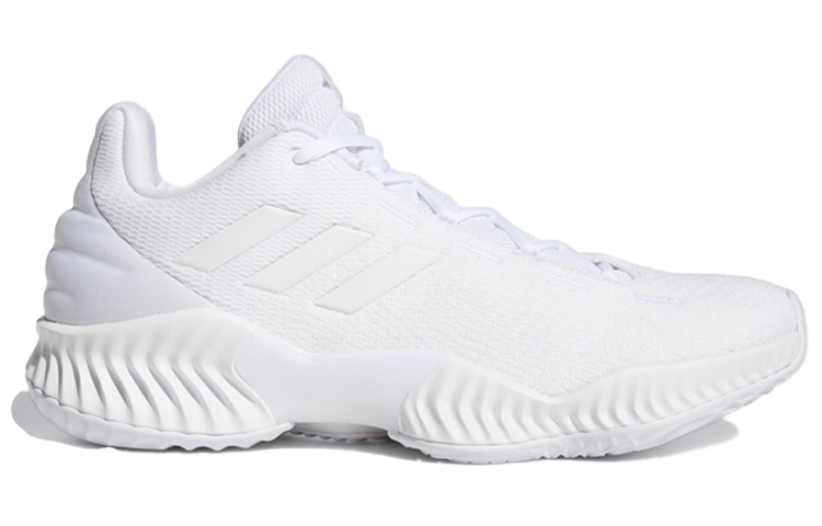 Lookbook adidas Pro Bounce 2018 Low 減震防滑耐磨 低筒 實戰籃球鞋 男款 白