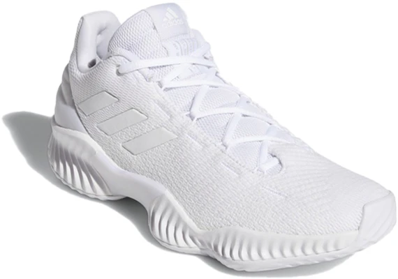 adidas Pro Bounce 2018 Low 減震防滑耐磨 低筒 實戰籃球鞋 男款 白 Shop adidas Pro Bounce 2018 Low 減震防滑耐磨 低筒 實戰籃球鞋 男款 白