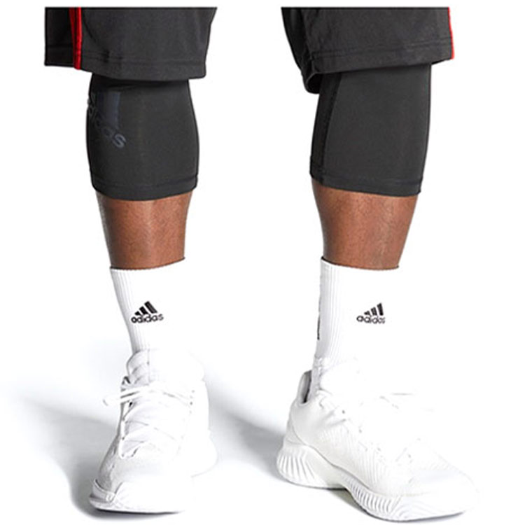 Cheap adidas Pro Bounce 2018 Low 減震防滑耐磨 低筒 實戰籃球鞋 男款 白