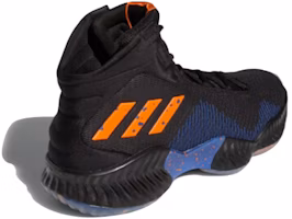 adidas Pro Bounce 2018 防滑耐磨 中筒 實戰籃球鞋 男款 黑橙藍 Shop adidas Pro Bounce 2018 防滑耐磨 中筒 實戰籃球鞋 男款 黑橙藍