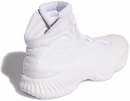 adidas Pro Bounce 2018 防滑耐磨 中筒 籃球鞋 男款 純白 Shop adidas Pro Bounce 2018 防滑耐磨 中筒 籃球鞋 男款 純白