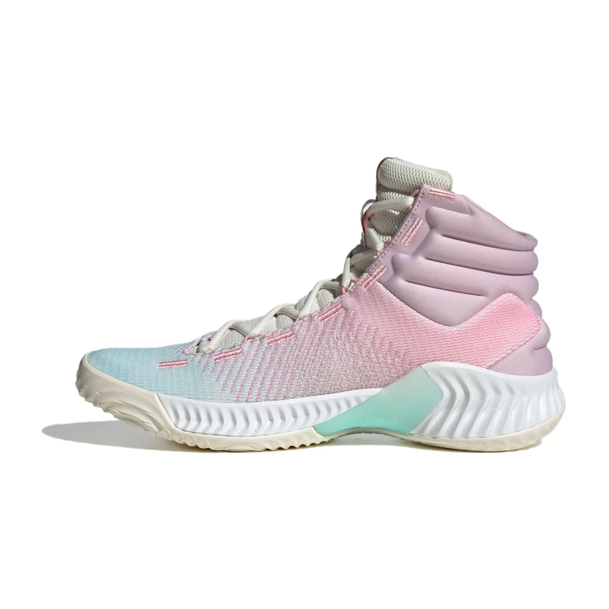Buy adidas Pro Bounce 2018 Mid Shock Absorption Wear Resistant Pink Blue IG4496 Novelship