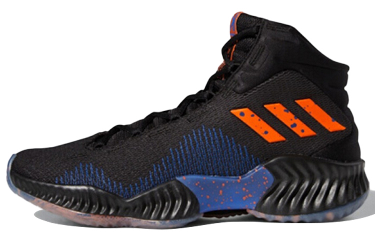 adidas Pro Bounce 2018 Sneakers 'Black Royal Blue Orange' FW5744