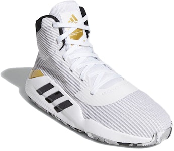 아디다스 프로 바운스 2019 "화이트 골드 메탈릭" EE3896 Order 아디다스 프로 바운스 2019 "화이트 골드 메탈릭" EE3896