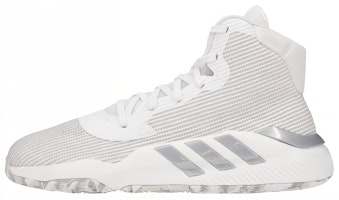adidas Pro Bounce 2019 'White Silver Metallic' EF9659 adidas Pro Bounce 2019 'White Silver Metallic' EF9659