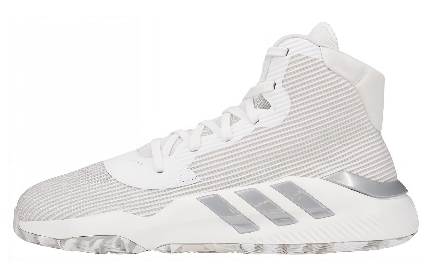 adidas Pro Bounce 2019 'White Silver Metallic' EF9659