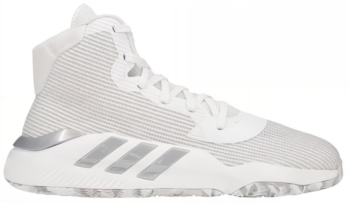 adidas Pro Bounce 2019 'White Silver Metallic' EF9659 Order adidas Pro Bounce 2019 'White Silver Metallic' EF9659