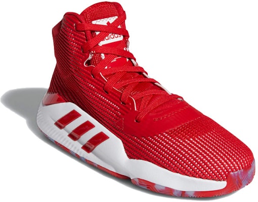 adidas Pro Bounce 2019 'Red White' EF9835 Lookbook adidas Pro Bounce 2019 'Red White' EF9835