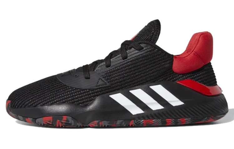 adidas Pro Bounce 2019 Low 'Black Scarlet' G26182