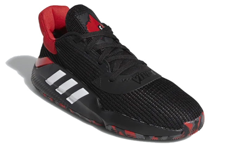 Order adidas Pro Bounce 2019 Low ''Zwart Rood'' G26182