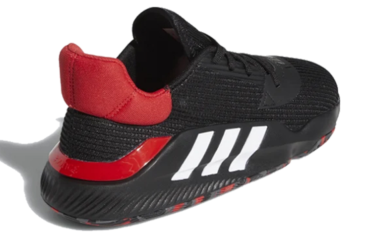 Lookbook adidas Pro Bounce 2019 Low ''Zwart Rood'' G26182