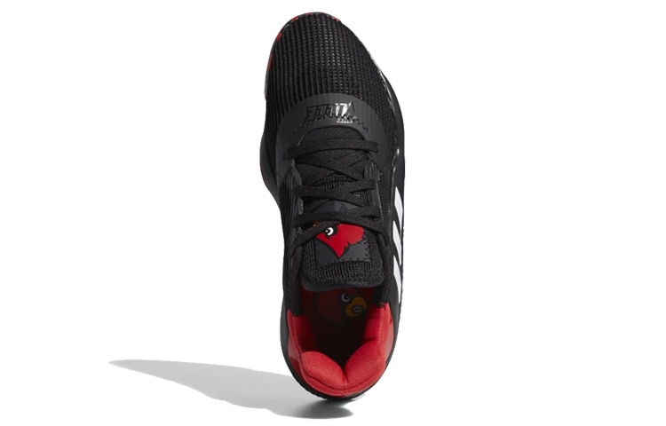 Shop adidas Pro Bounce 2019 Low ''Zwart Rood'' G26182