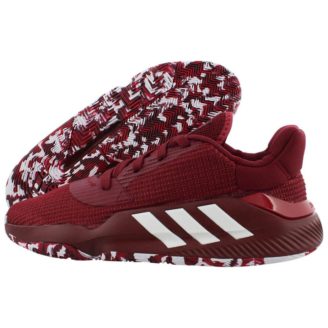Lookbook 愛迪達 (adidas) Sm Pro Bounce 2019 百搭潮流 輕鬆舒適 防滑耐磨 低幫 生活休閒鞋 男款 紅色