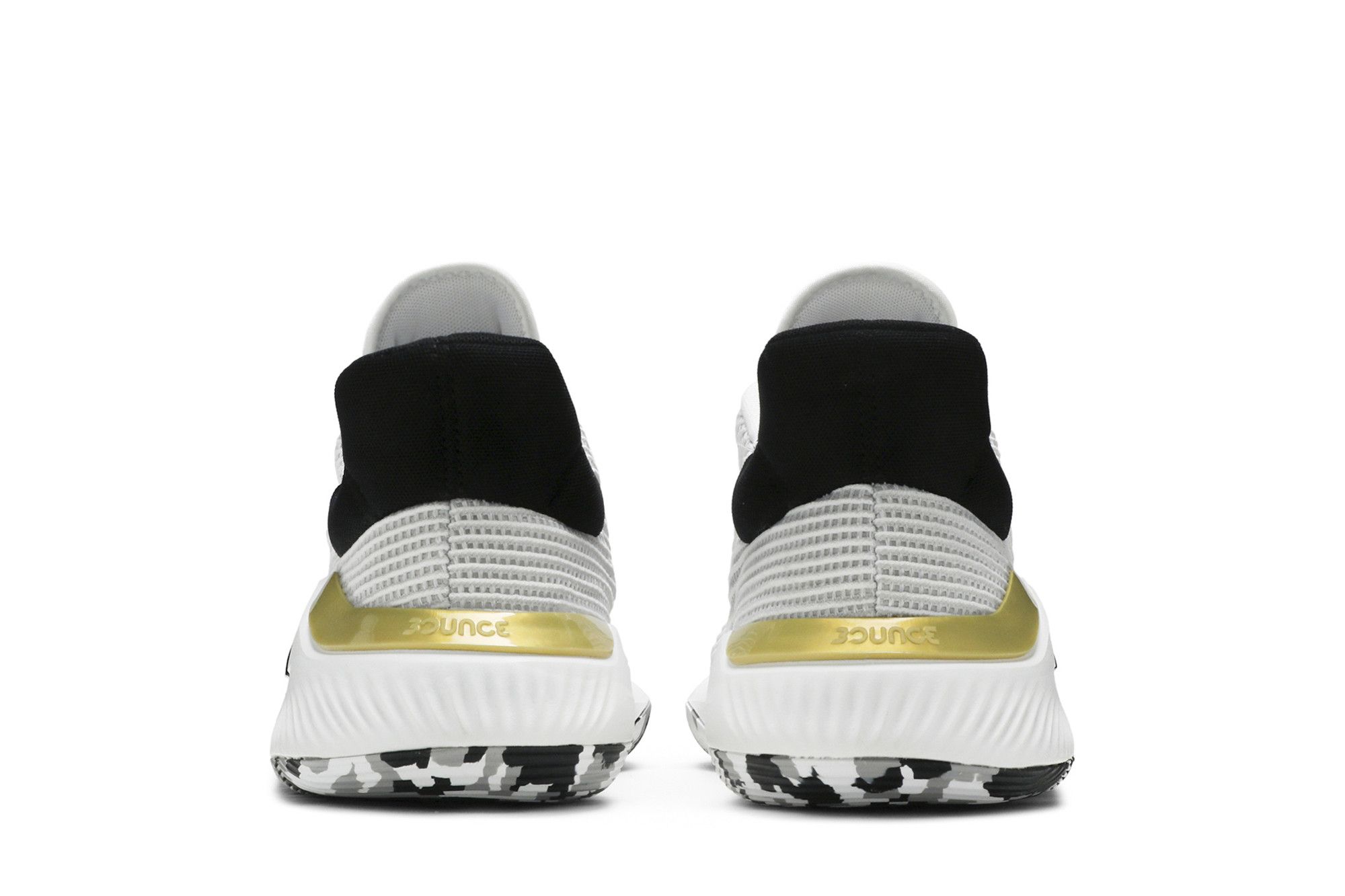 Details for adidas Pro Bounce 2019 Low ''Weiß Schwarz Gold'' EF0472