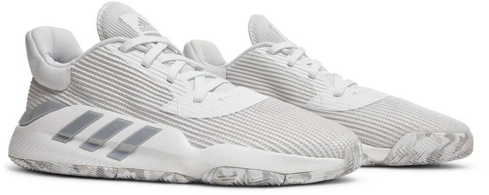 adidas Pro Bounce 2019 Low 'White Grey' EF9663 Cheap adidas Pro Bounce 2019 Low 'White Grey' EF9663