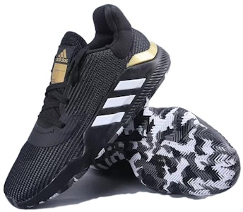 adidas Pro Bounce 2019 Low 減震支撐 低筒運動籃球鞋 黑色 Shop adidas Pro Bounce 2019 Low 減震支撐 低筒運動籃球鞋 黑色